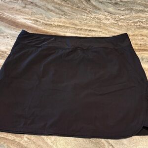Lands' End Black Swim Skirt